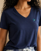 Pijama Sueño Large Blue camisa corta
